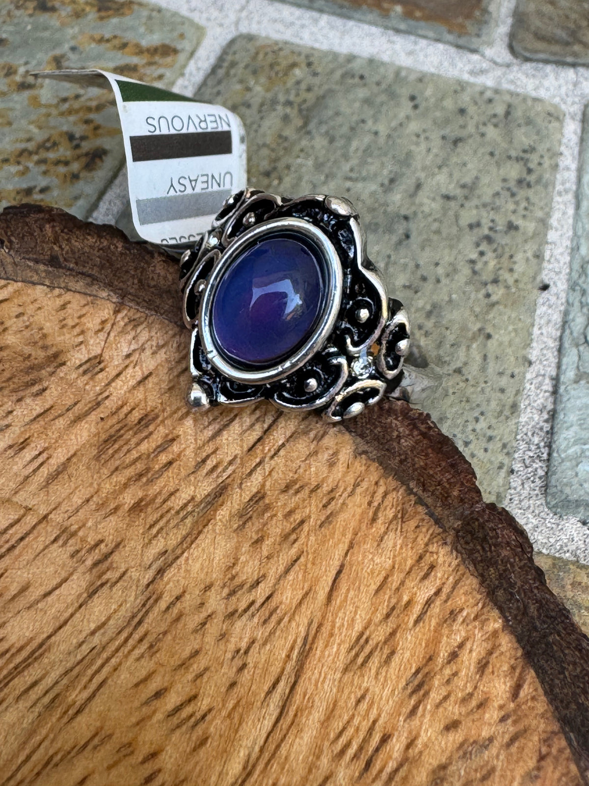 Vintage-Inspired Mood Ring
