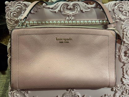 Kate Spade New York Knott Small Leather Crossbody – Light Pink