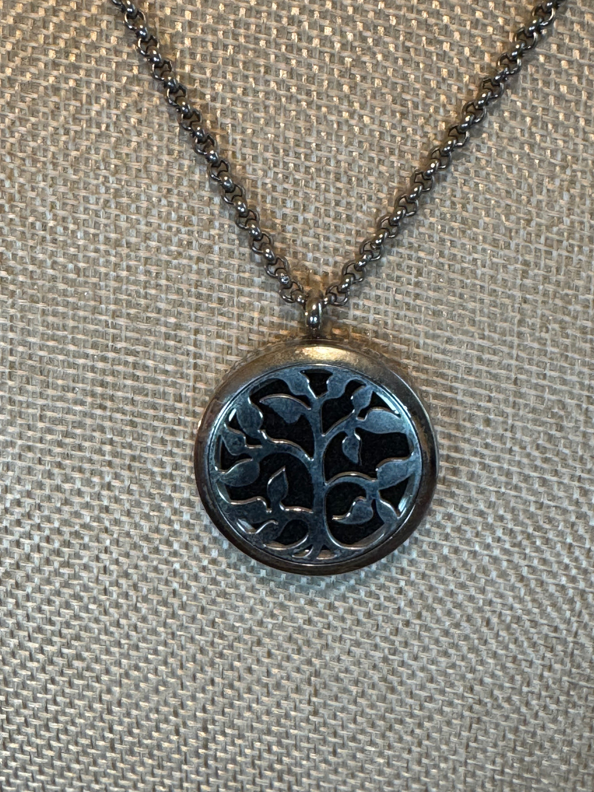 Tree of Life Diffuser Pendant - Essential Oil Perfume Charm Necklace