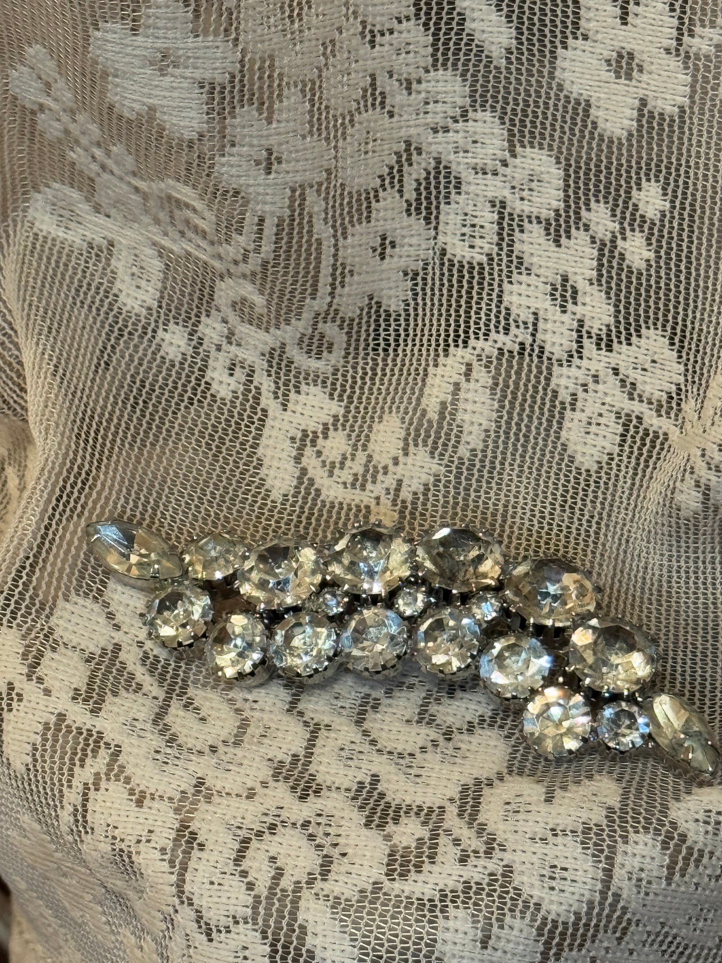 Vintage Rhinestone Brooch