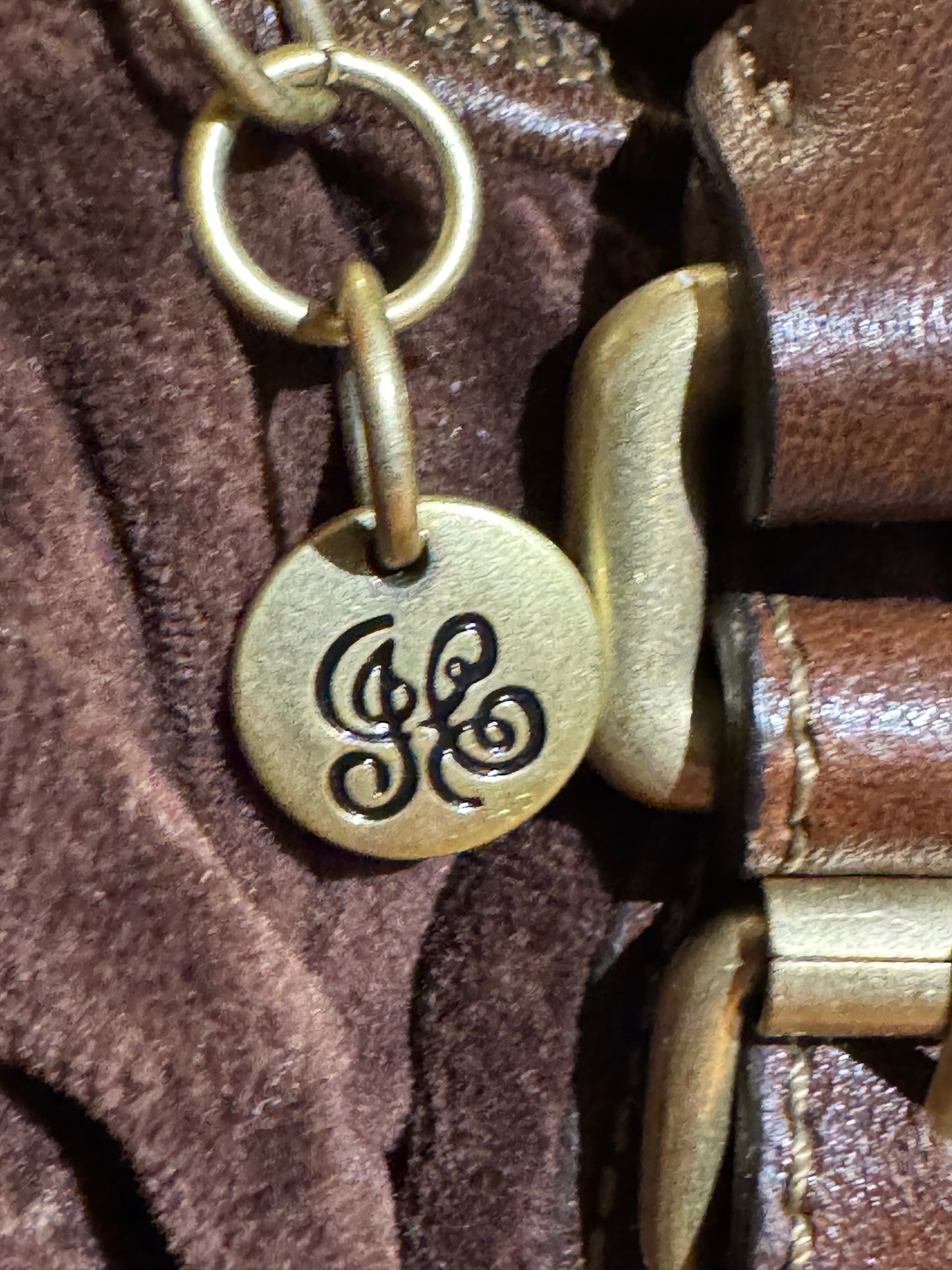 Vintage Early-2000s Authentic Juicy Couture Brown Velour Satchel