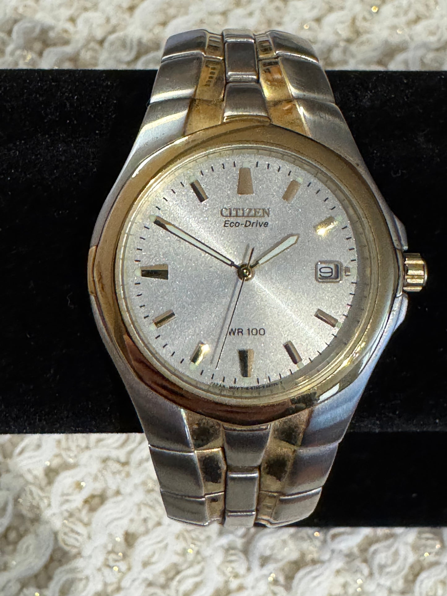 Men's Citizen Eco-Drive Two-Tone Stainless Steel Watch