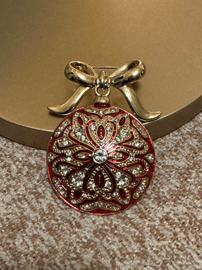 Vintage Signed Monet Brooch
