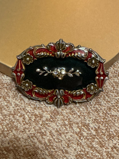 Vintge Signed Catherine Popesco Brooch - France
