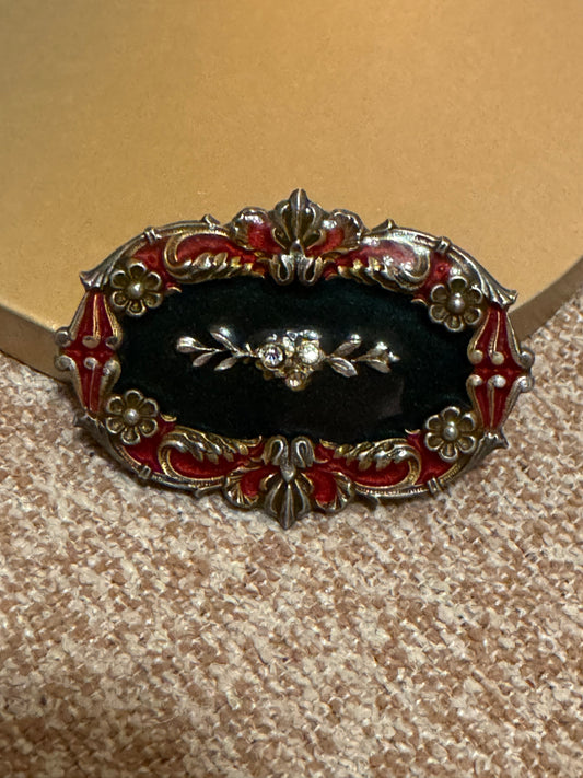 Vintge Signed Catherine Popesco Brooch - France