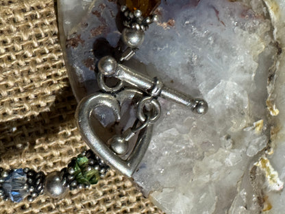 Personalized “ME * MOM” Birthstone Name Bracelet