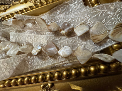 Vintage Mother-of-Pearl 16" Strand Necklace