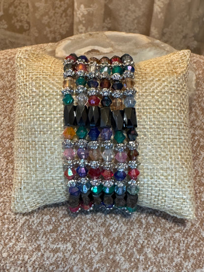 Multi-Color Magnetic Hematite Wrap Bracelet – Versatile Jewelry Strand