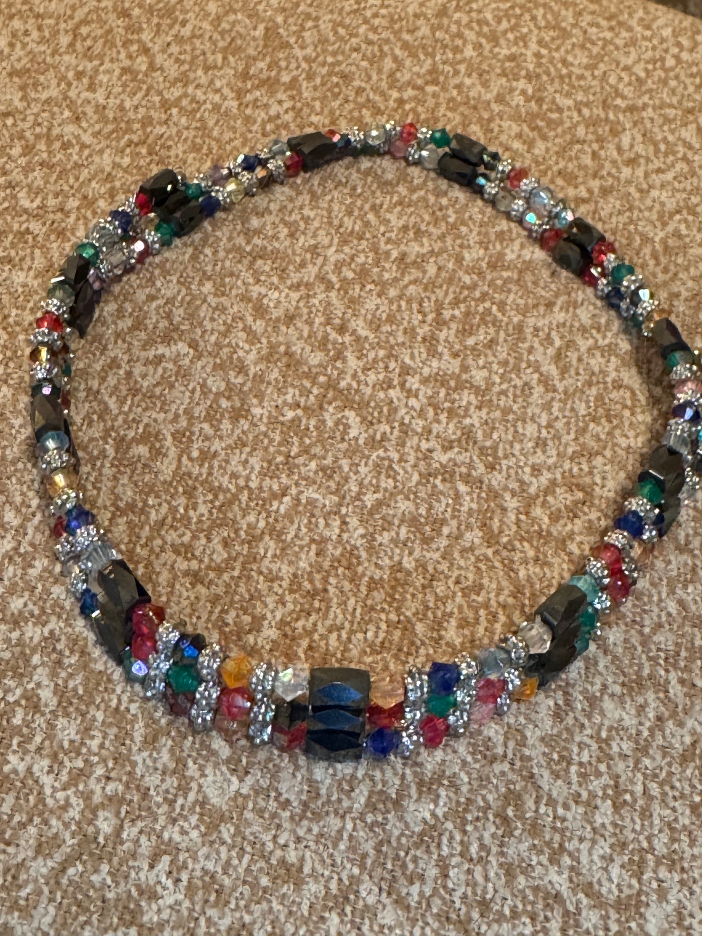 Multi-Color Magnetic Hematite Wrap Bracelet – Versatile Jewelry Strand