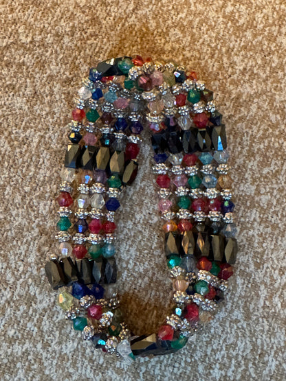 Multi-Color Magnetic Hematite Wrap Bracelet – Versatile Jewelry Strand