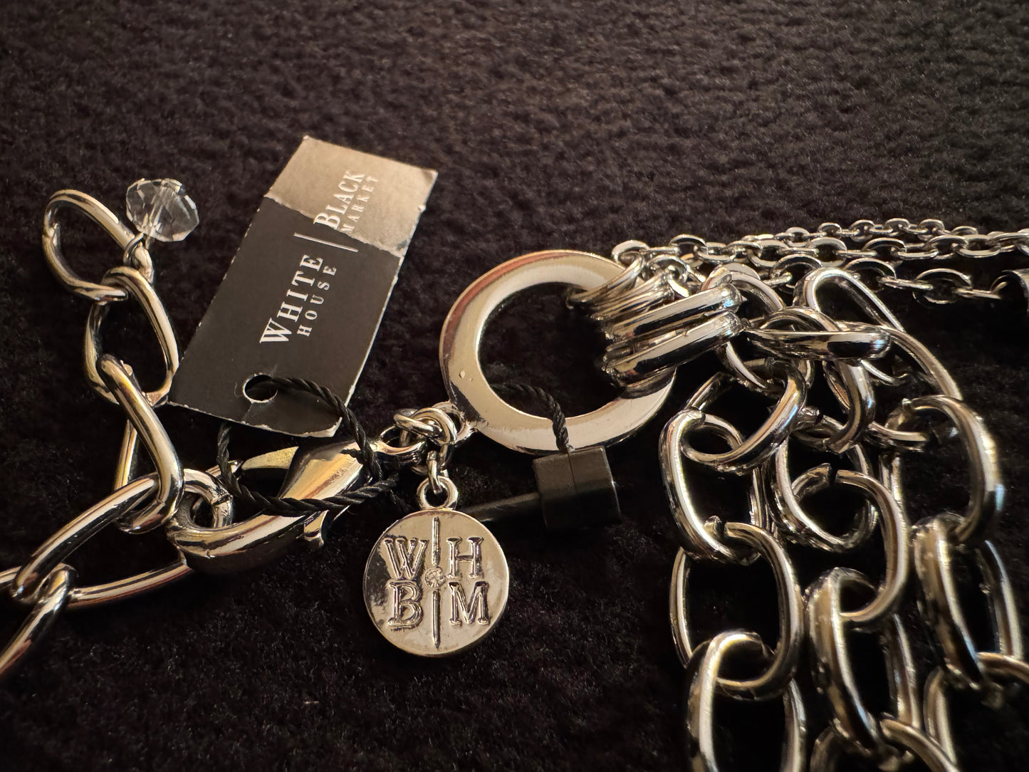White House Black Market Mariner Links Chain Belt