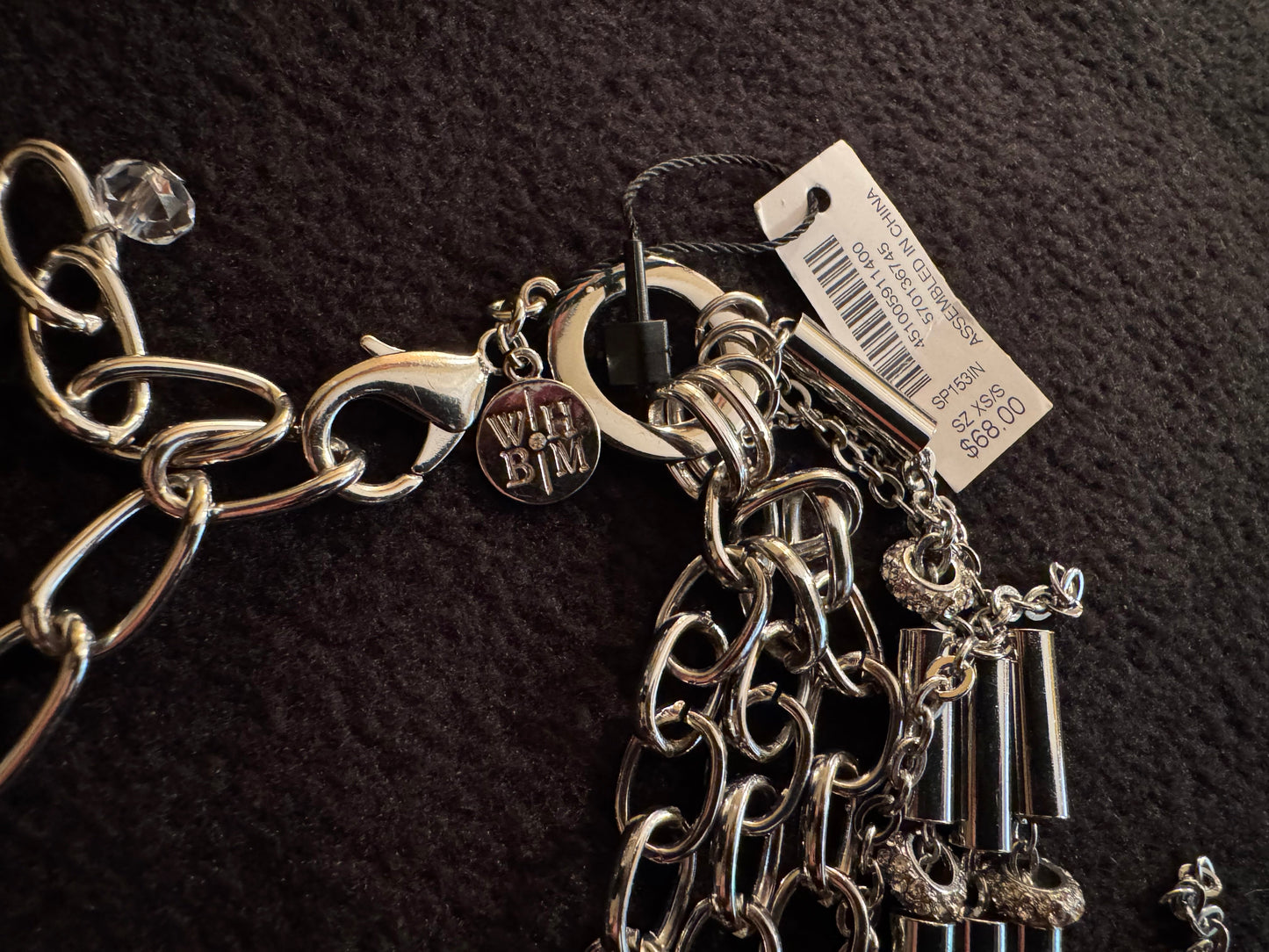 White House Black Market Mariner Links Chain Belt