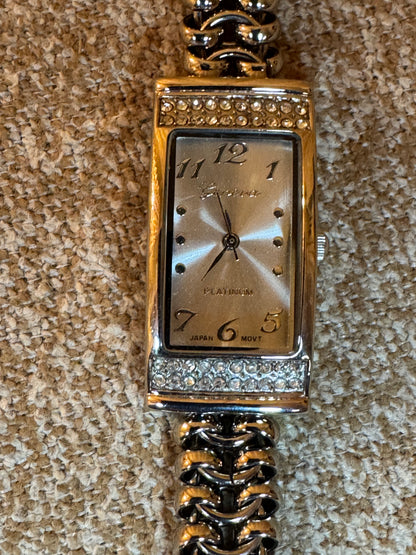 Geneva Platinum Women’s Quartz Watch