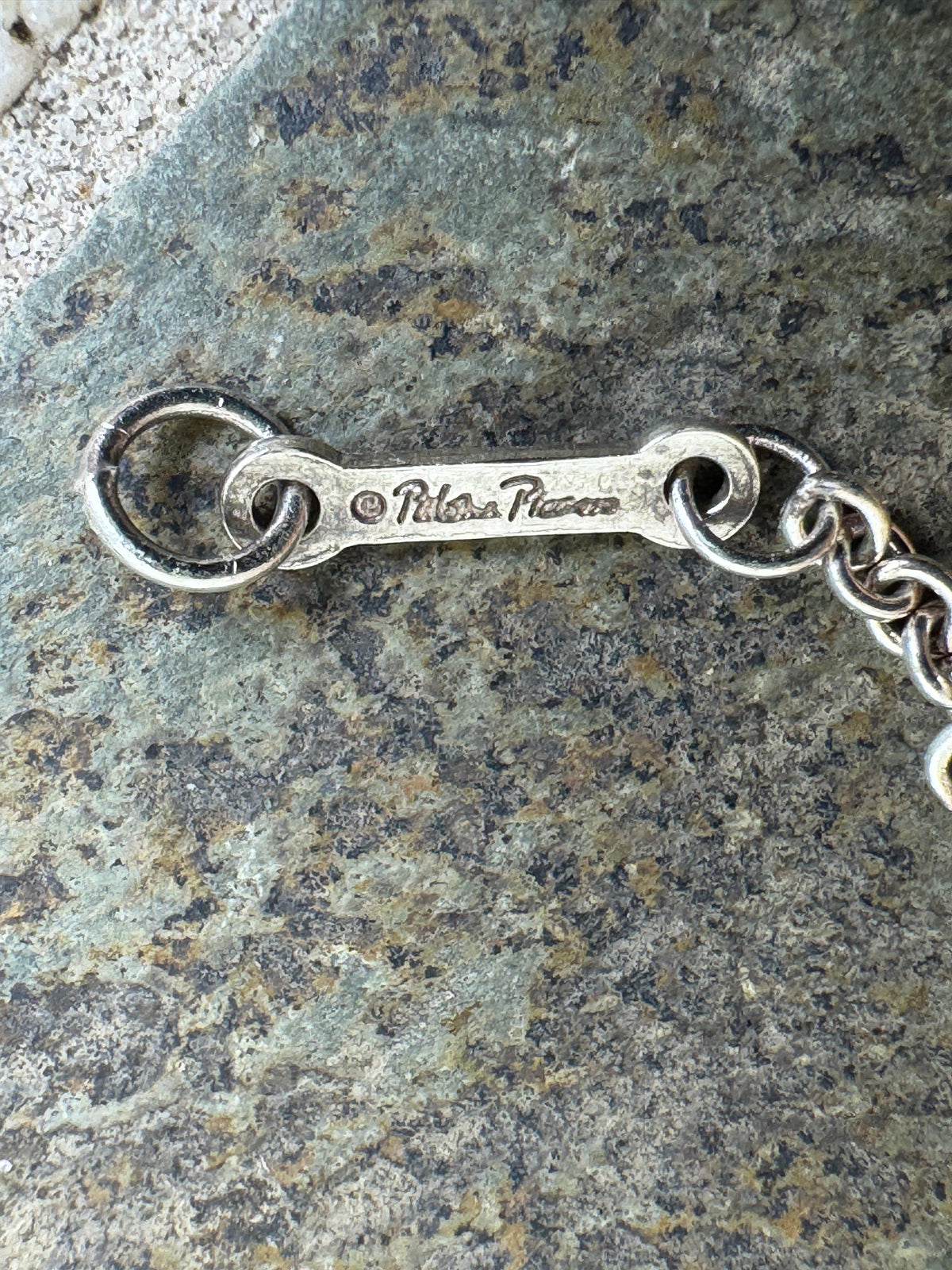 Authentic Tiffany & Co. Paloma Picasso Sterling Silver Graffiti "Love" Bracelet