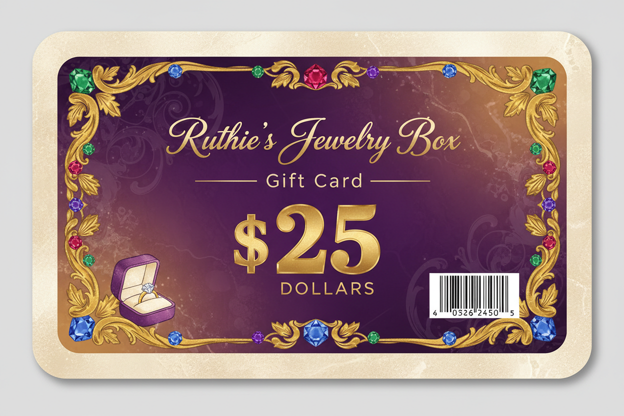 Ruthie's Jewelry Box Gift Card $25