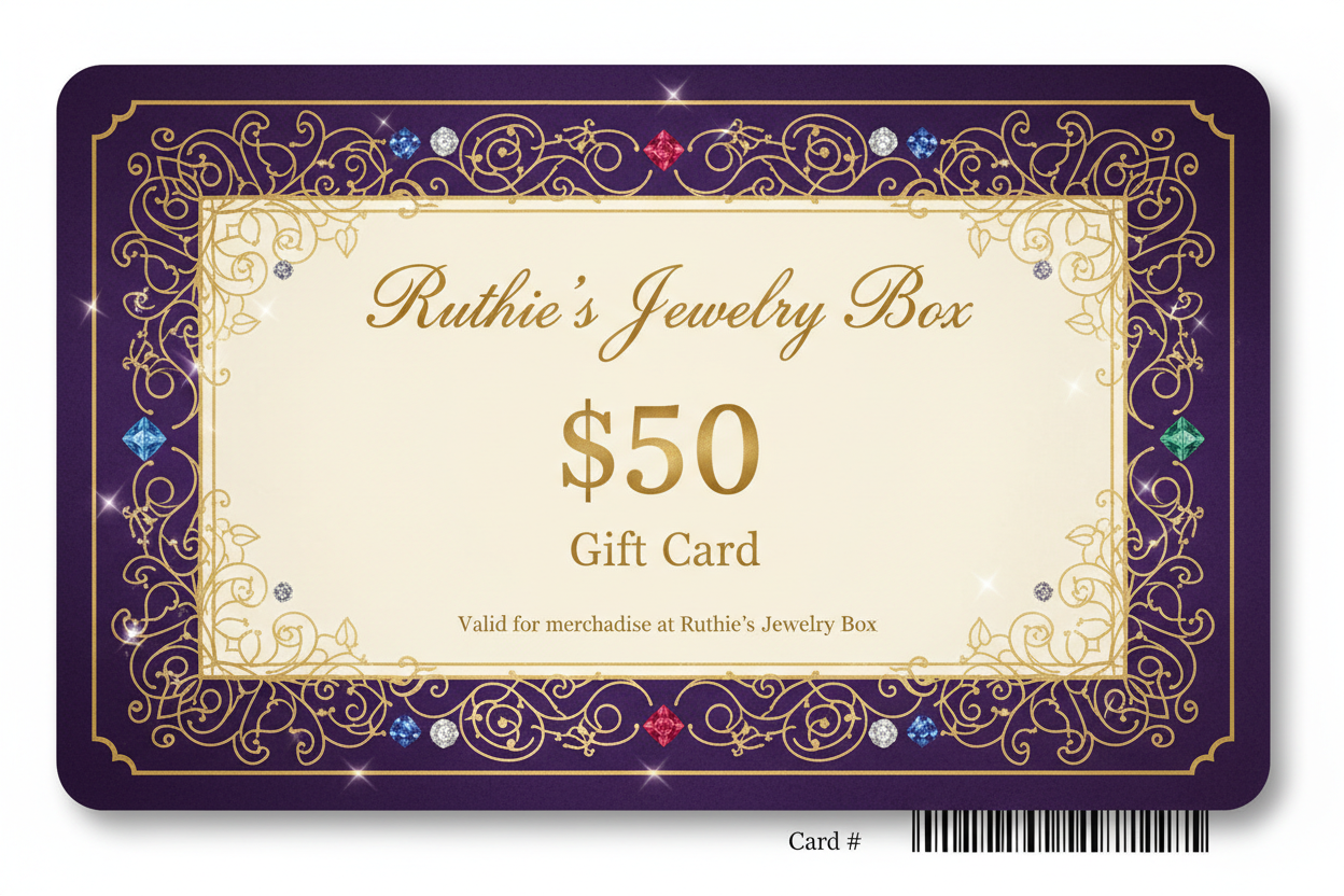 Ruthie's Jewelry Box Gift Card $50