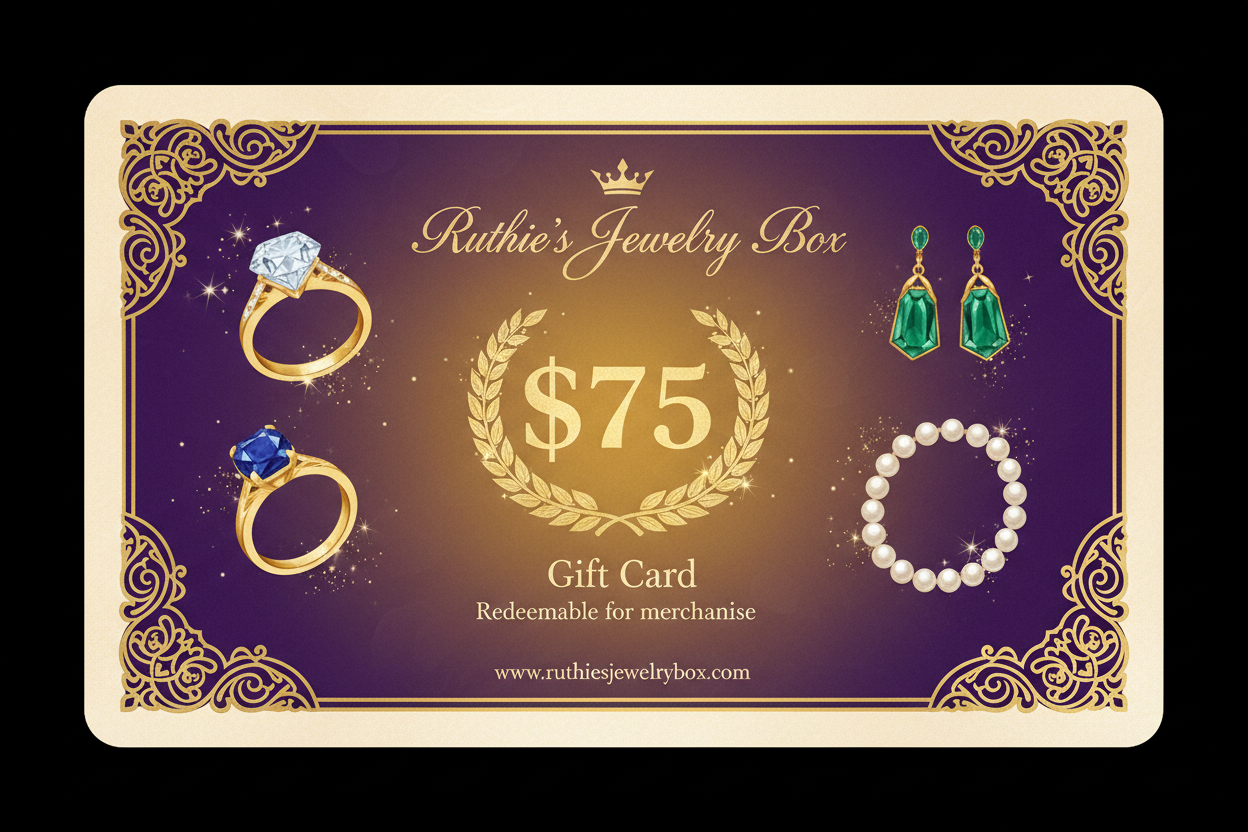 Ruthie's Jewelry Box Gift Card $75